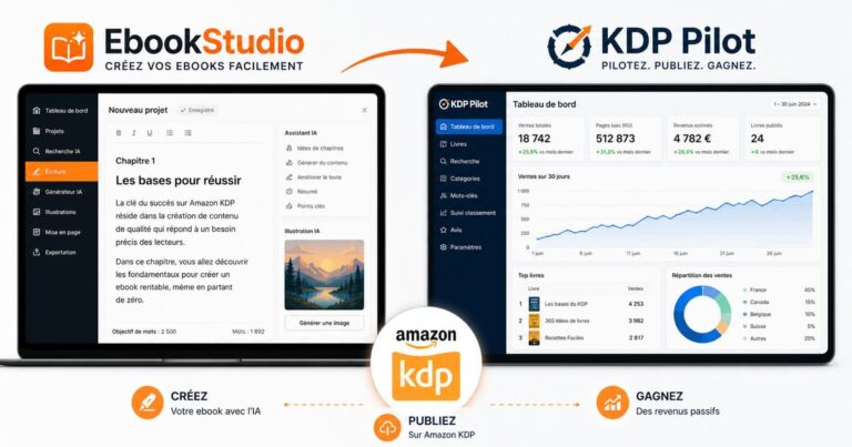 EbookStudio + KDP Pilot : Dominer Amazon KDP en 2026